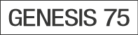 Logo GENESIS 75