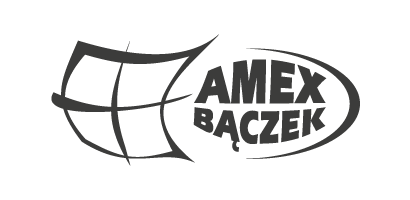 Aktualne logo AMEX-BĄCZEK