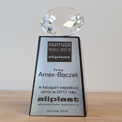 Aliplast Partner Roku 2012