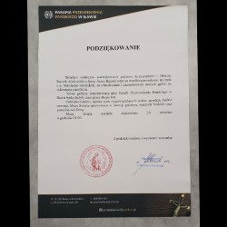 Gabloty na informacje parafialne dla Parafii Przemienienia Pańskiego w Iławie