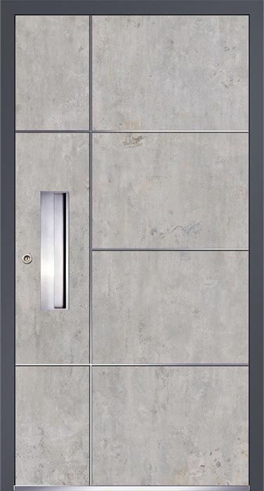 Panel doors AB-CE 01 concrete
