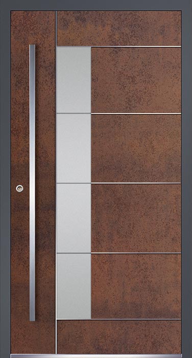 Panel doors AB-CE 04 corten