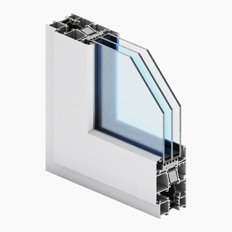 aluminum outward opening windows IMPERIAL OUT